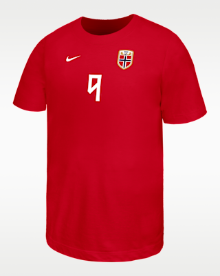 Erling Haaland Norway Big Kids' Nike Soccer T-Shirt. Nike.com